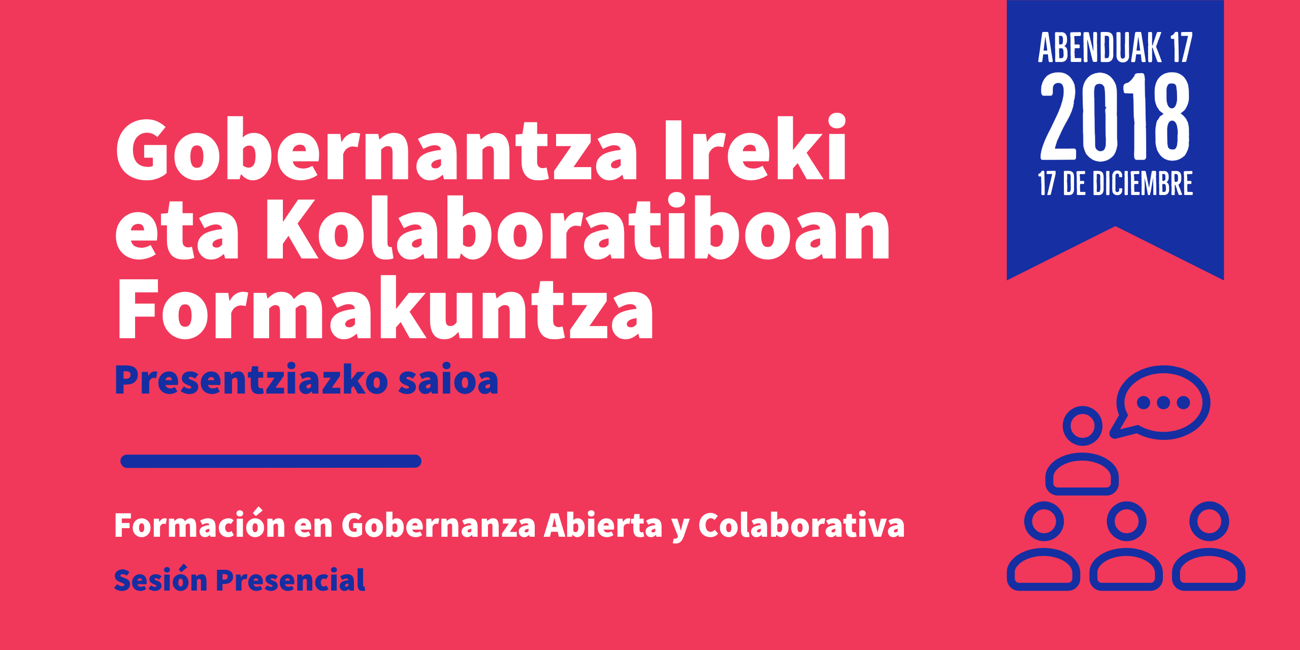Gobernantza Ireki eta Kolaboratiboan Formakuntza