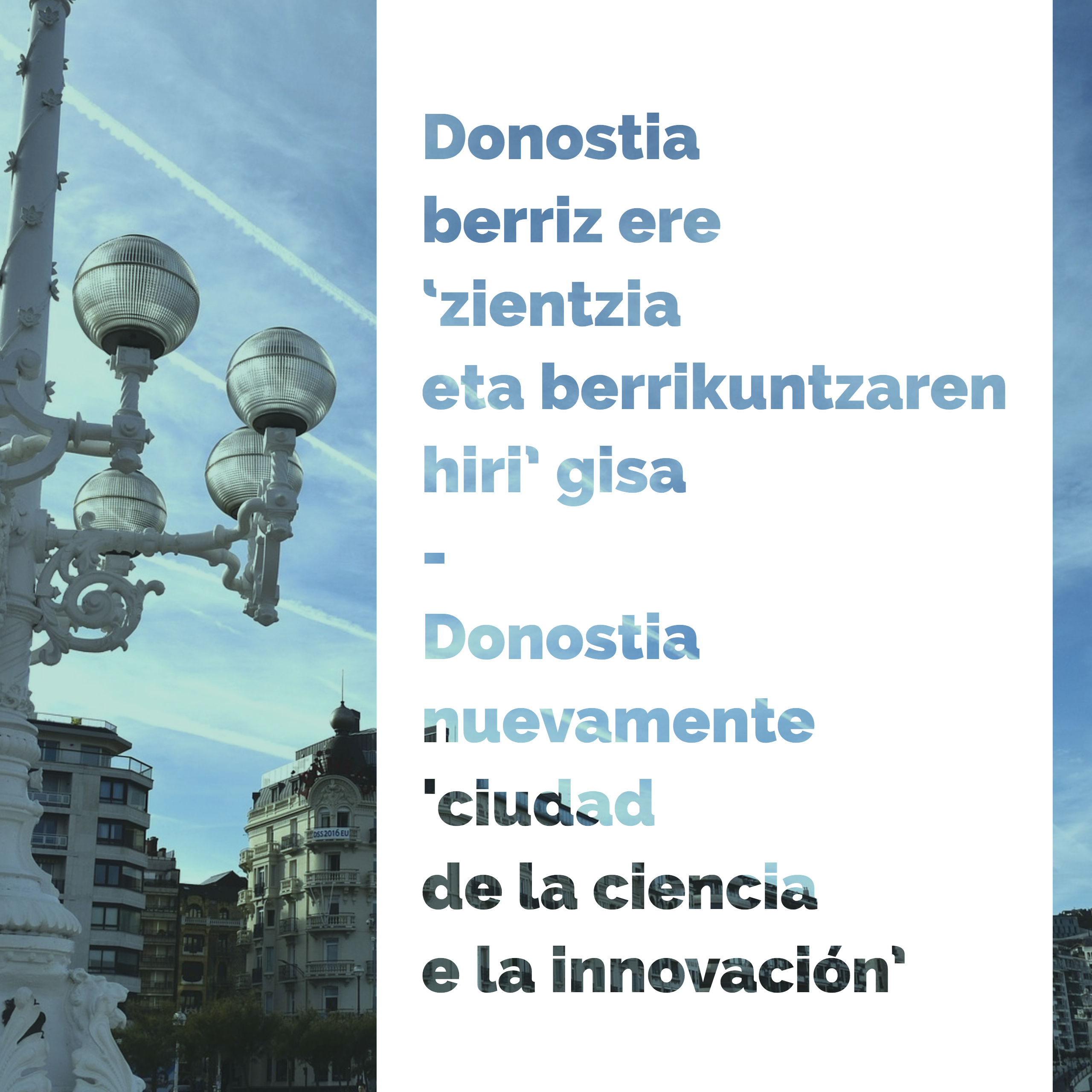 Donostia / San Sebastián ciudad de la ciencia y la innovación