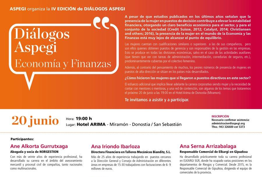 Diálogos ASPEGI – Economía y Finanzas