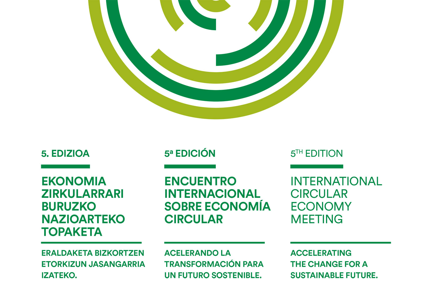 V. Encuentro Internacional Sobre Economía Circular