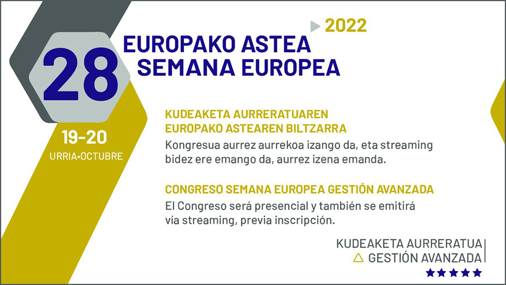 28 Semana Europea de la Gestión Avanzada