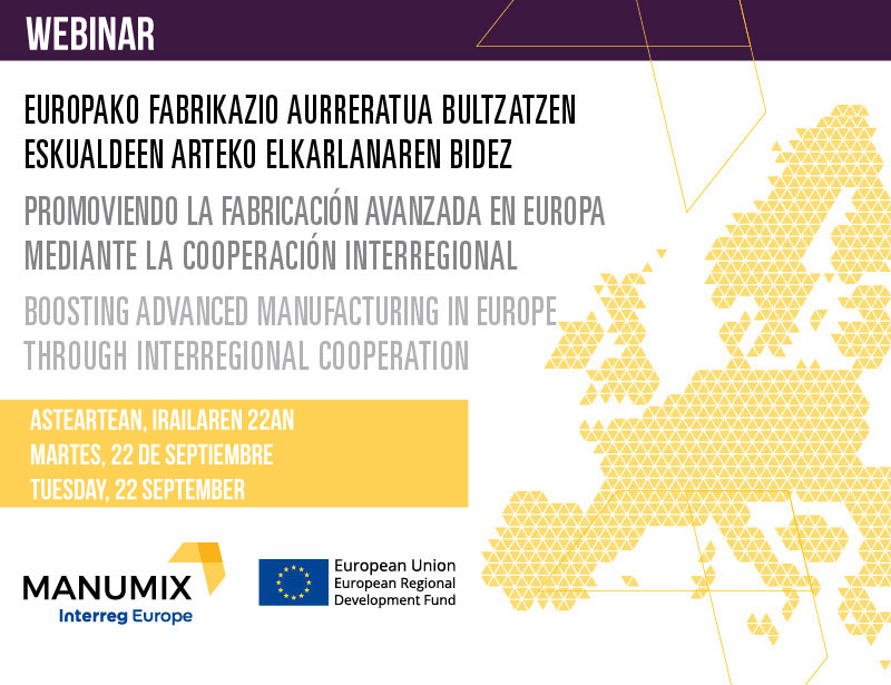 Online topaketa. “Europako Fabrikazio Aurreratua bultzatzen eskualdeen arteko elkarlanaren bidez”