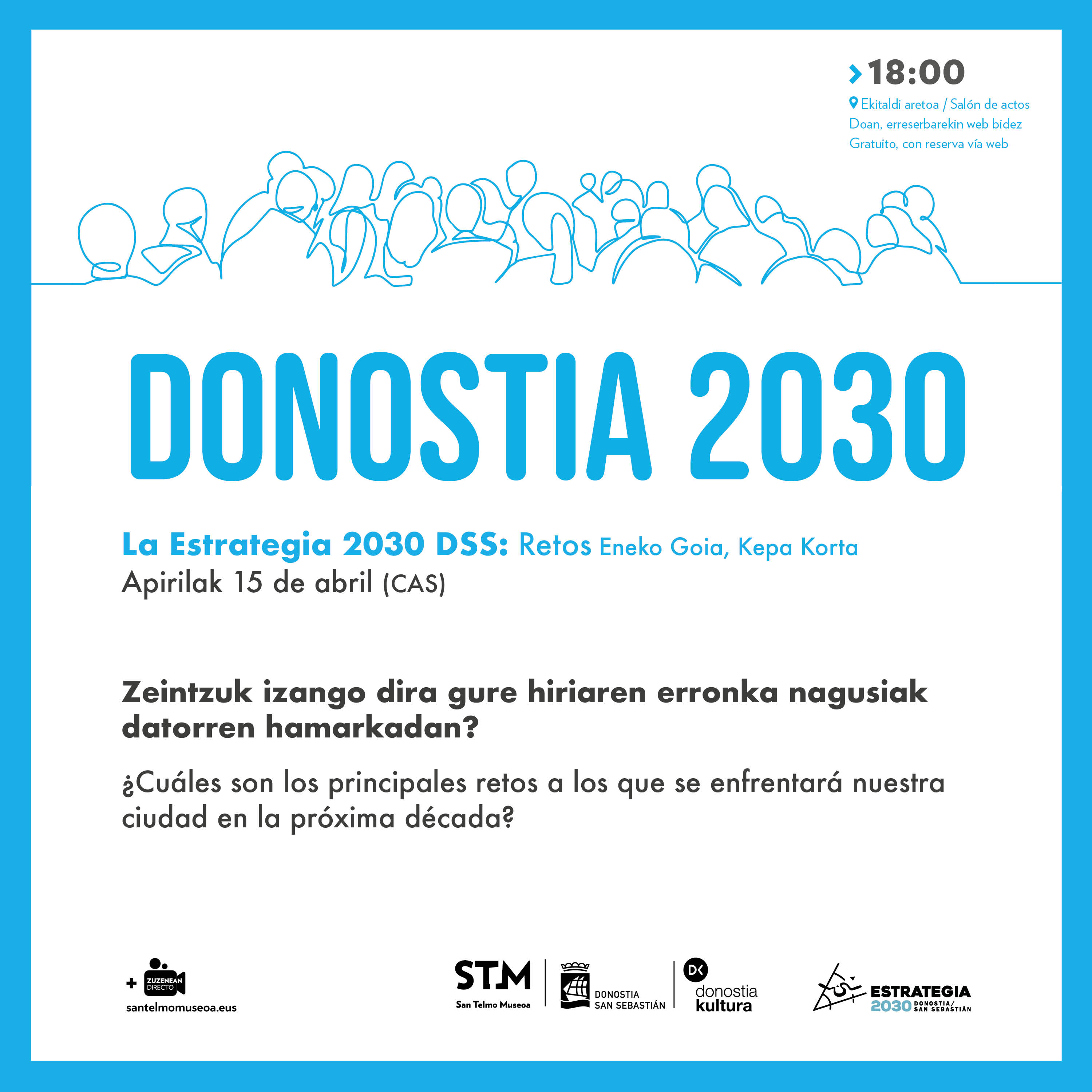 Donostiako 2030eko Estrategia: erronkak