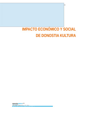 Donostia Kultura economic and social impact study.  Summary